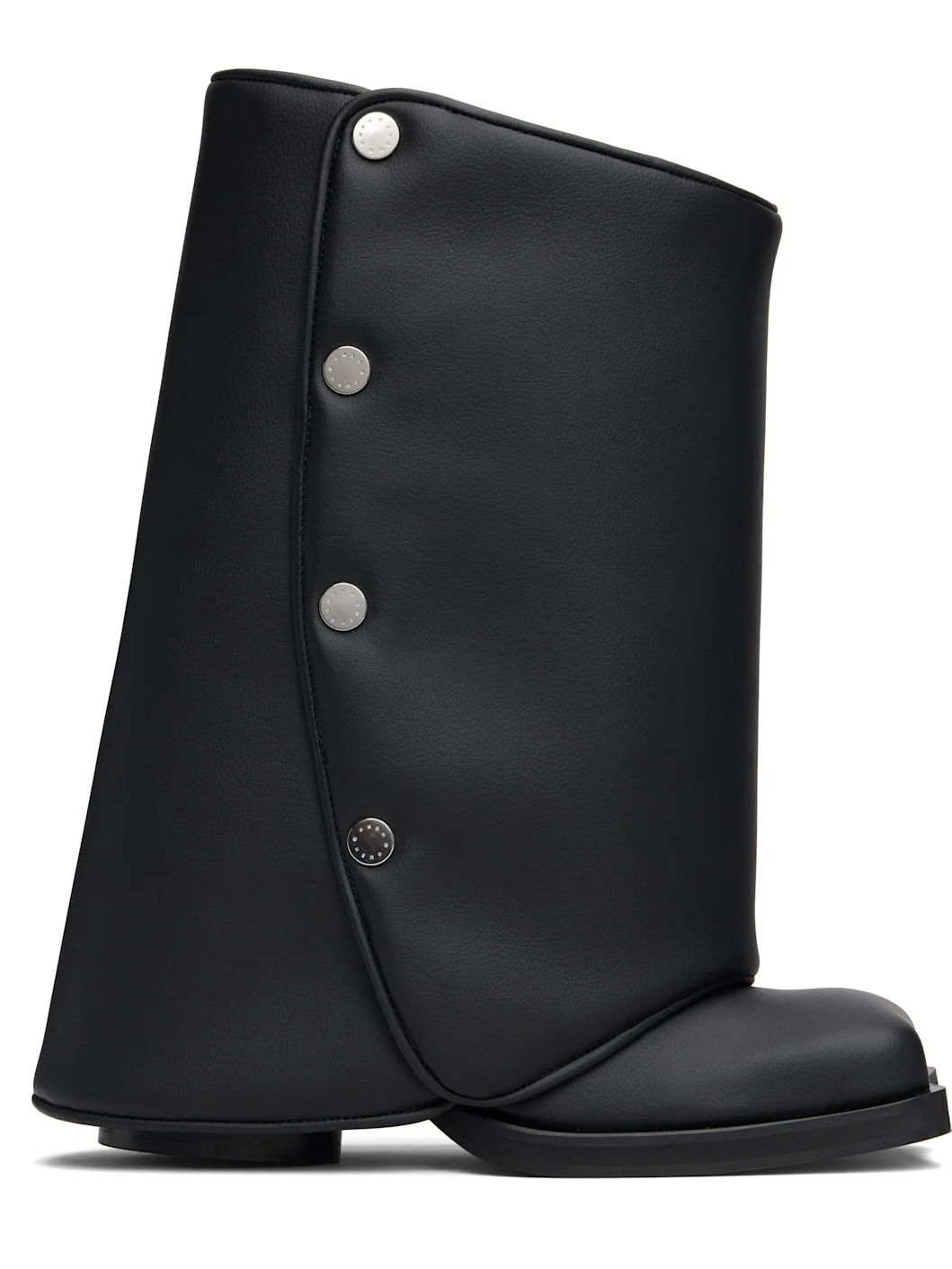 Black Emrik Gaiter Boots - 1