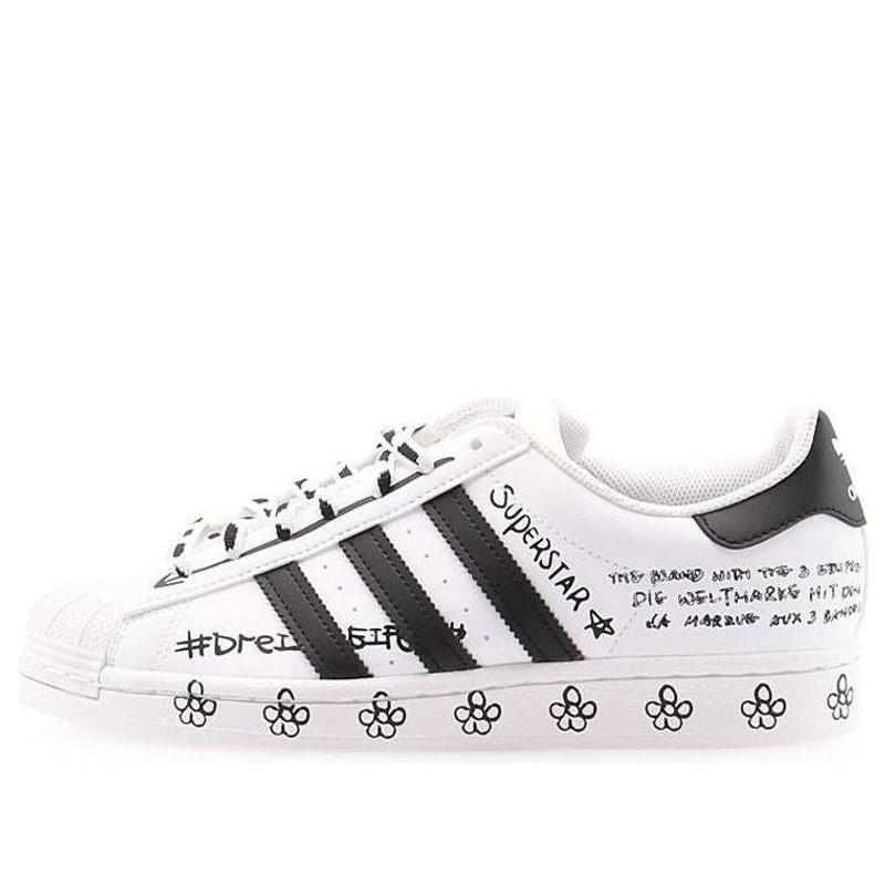adidas Superstar 'Sharpie Pack - Graffiti 화이트 블랙' GV9804 - 1