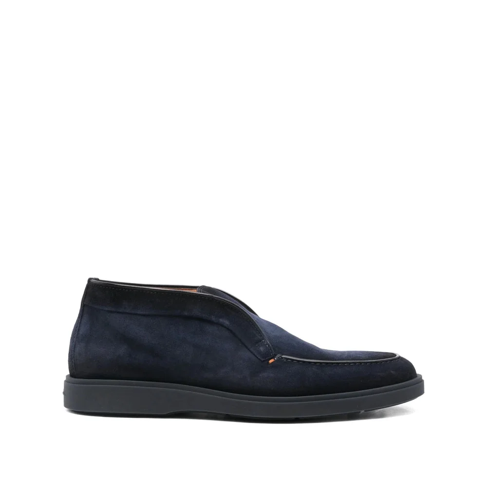 Santoni Blue Loafers Men - 1