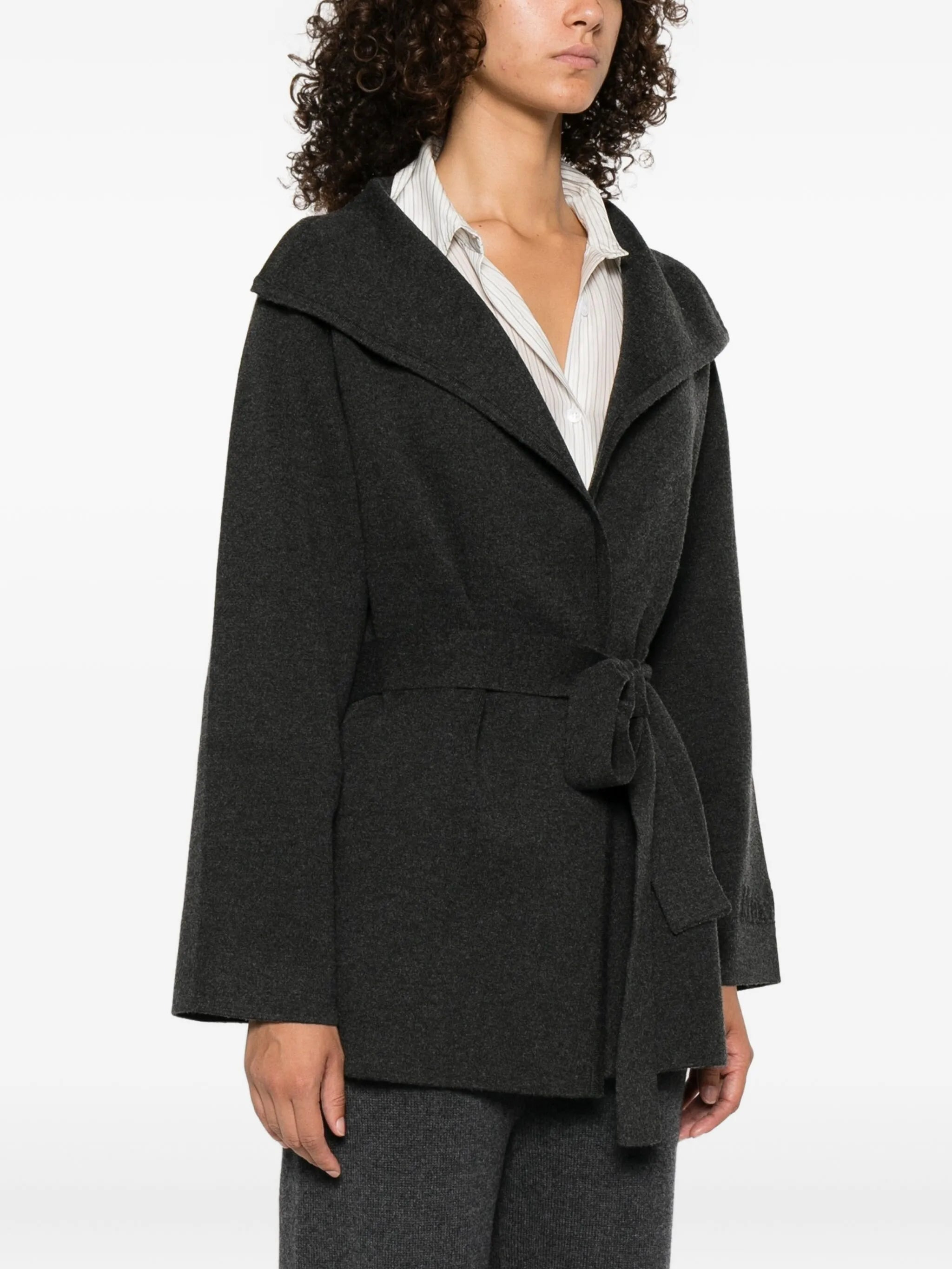 Max Mara Asymmetrical-collar Jacket - 5
