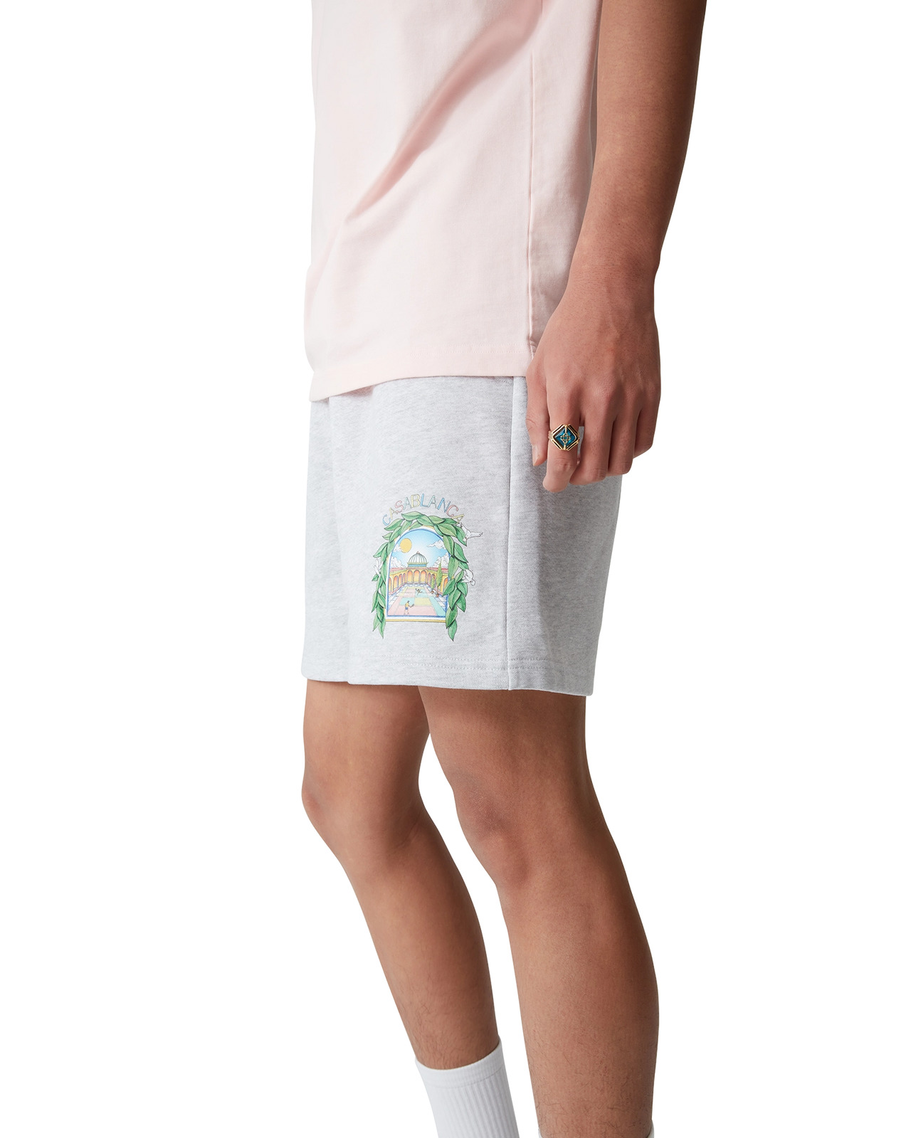 L'Arche De Tennis Sweatshorts | Casablanca Paris - 5