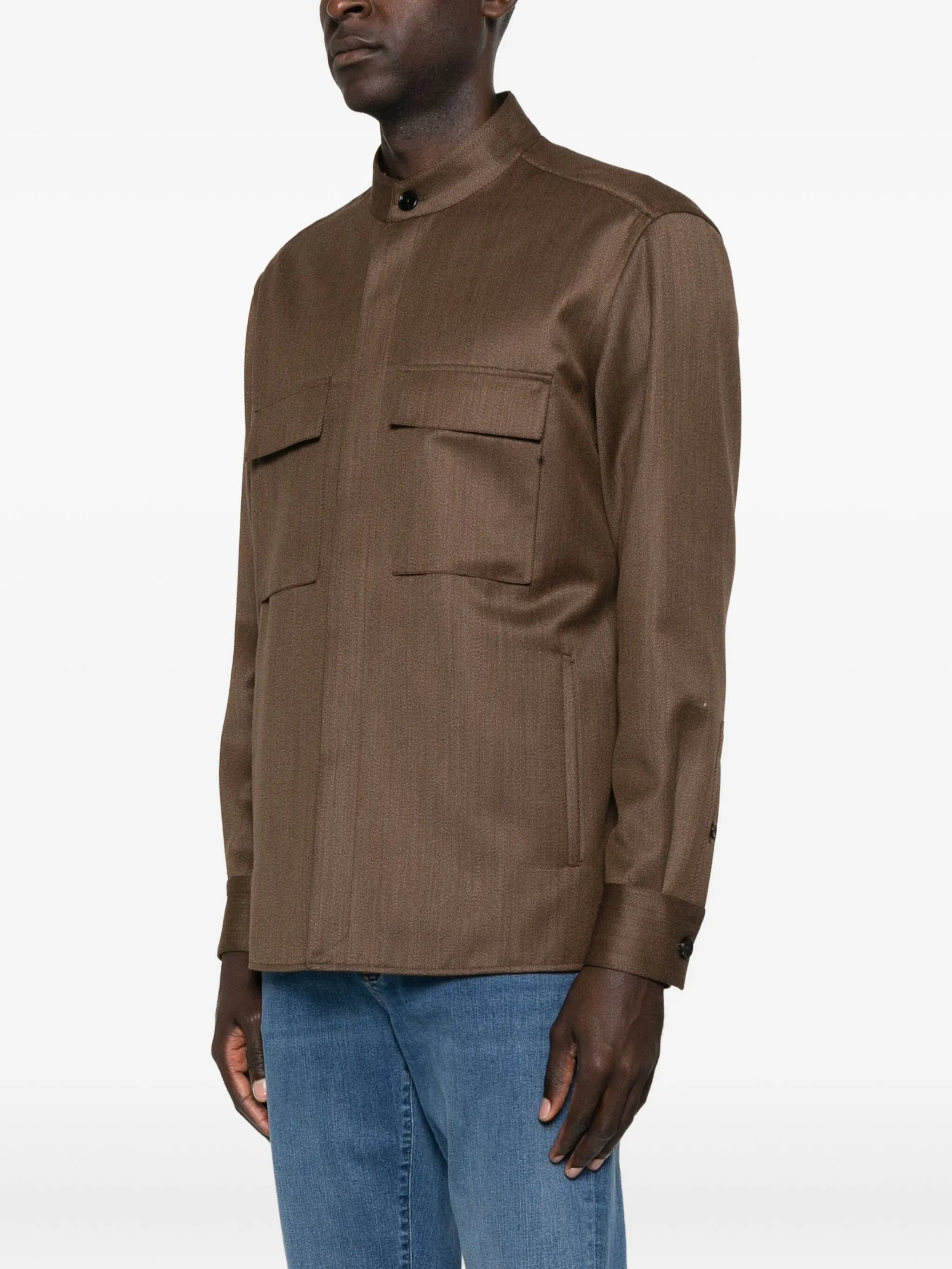Zegna Wool Shirt - 4