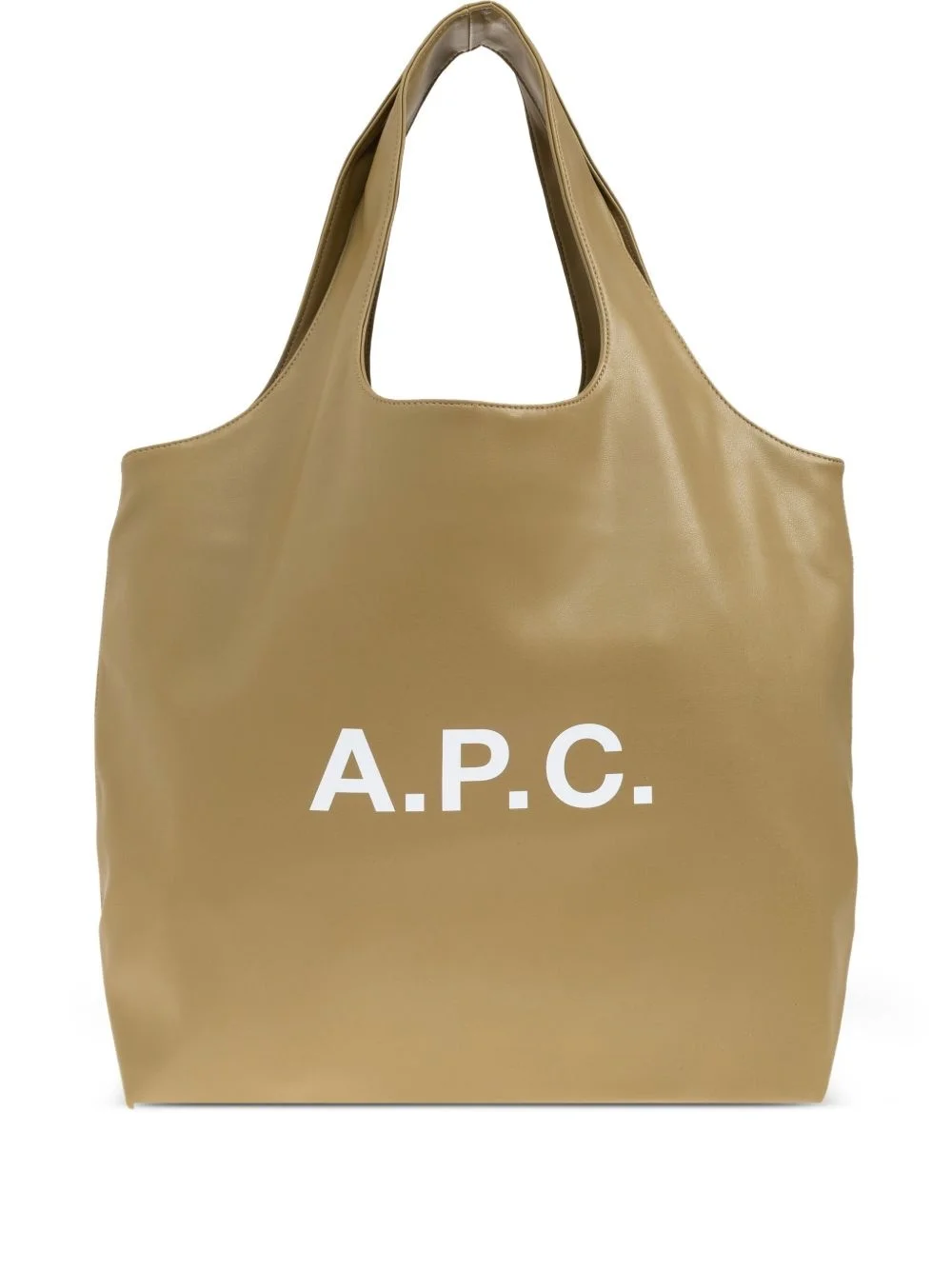logo-print tote bag - 1
