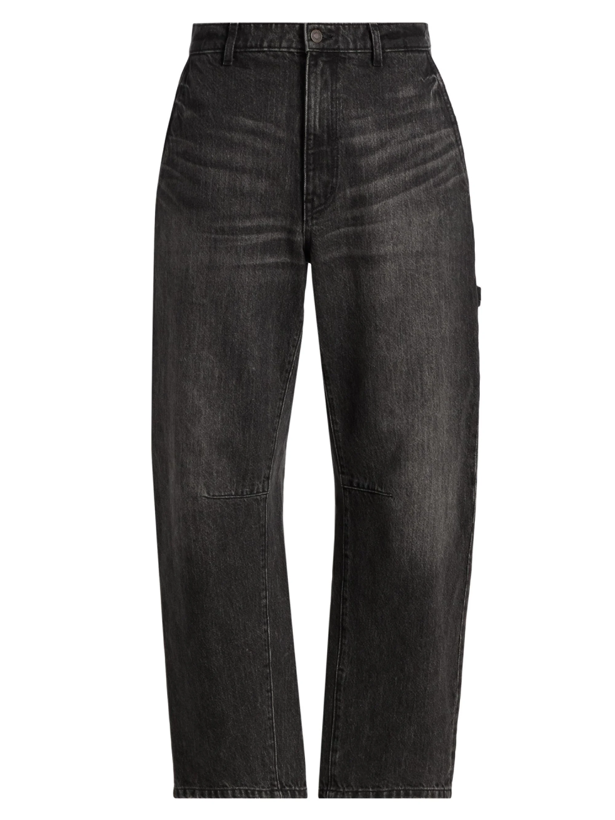 Men's Carpenter Faded Jeans - Stone Black Wash - 1
