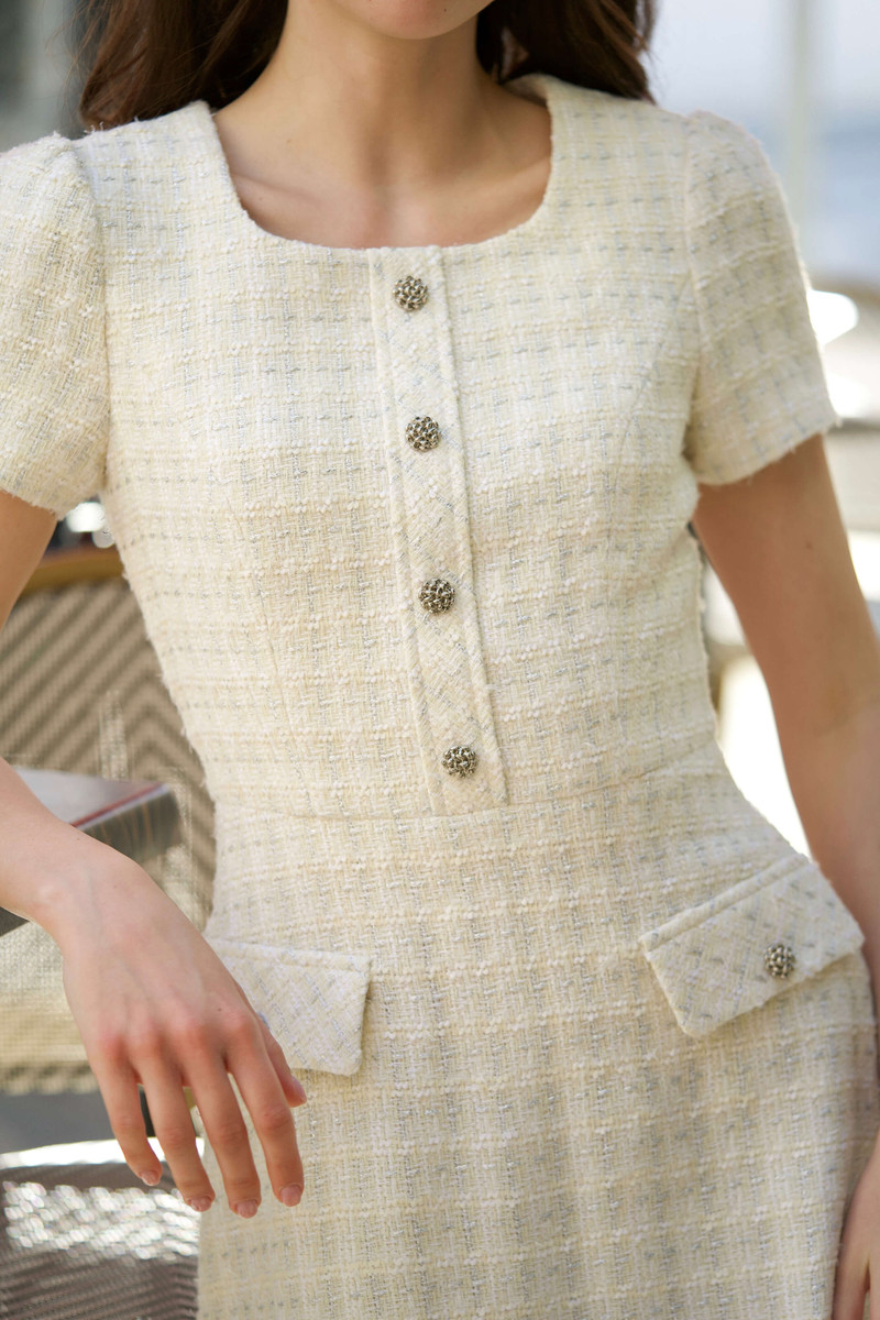 Dina Tweed Dress 6