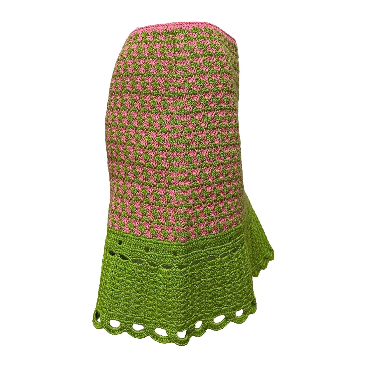 PRADA Crochet Mini Skirt - 3