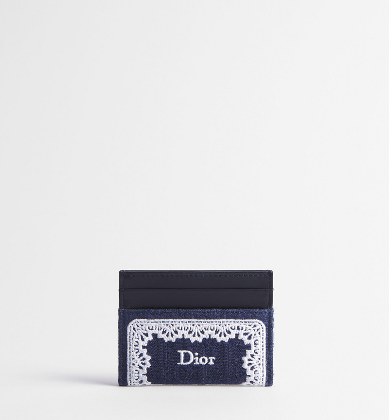 Dior Oblique Freesia Card Holder 1