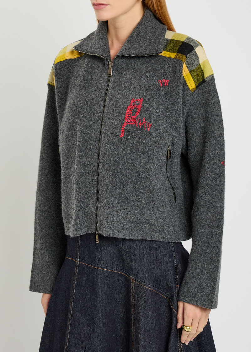 Vivienne Westwood Vivienne Westwood Printed Wool-blend Jacket outlook
