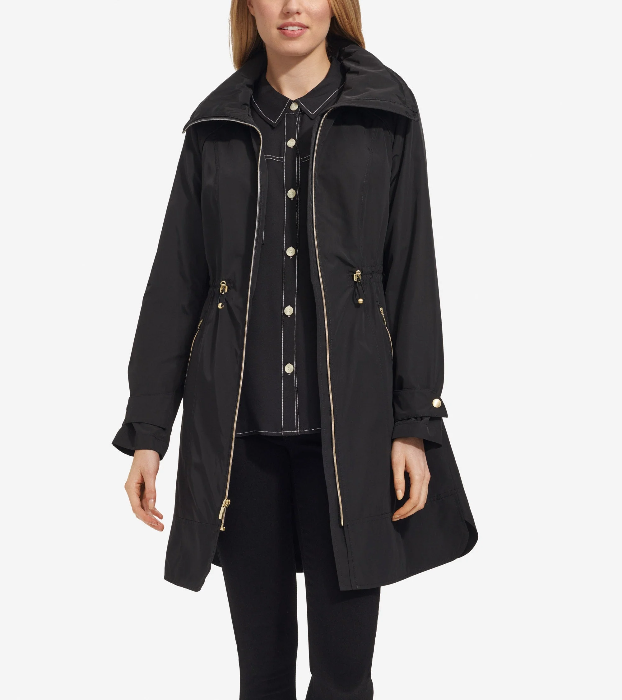 Women's Packable Rain Jacket - 1