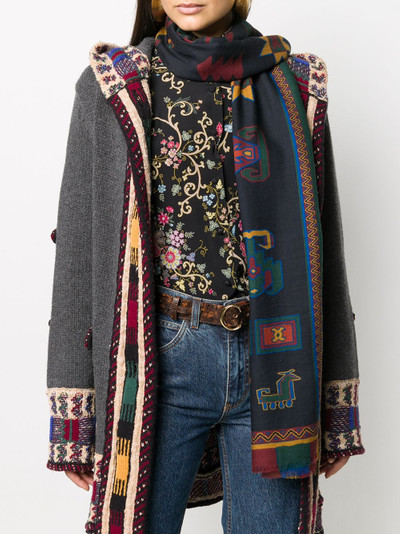 Etro ethnic print scarf  outlook