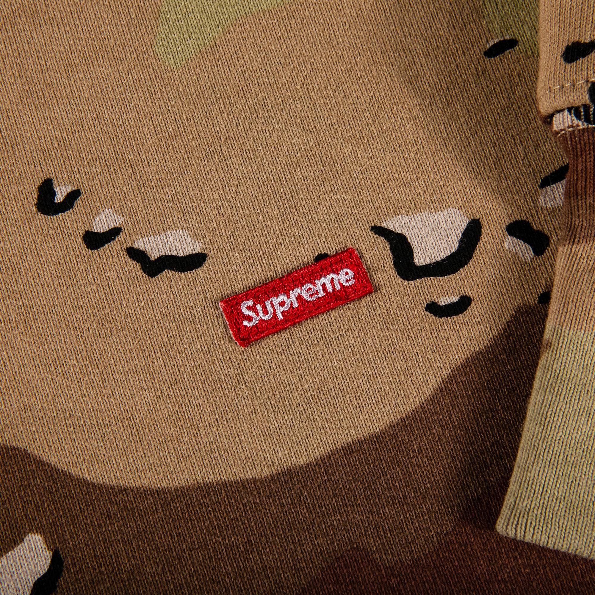 Supreme Small Box Crewneck 'Chocolate Chip Camo' - 2
