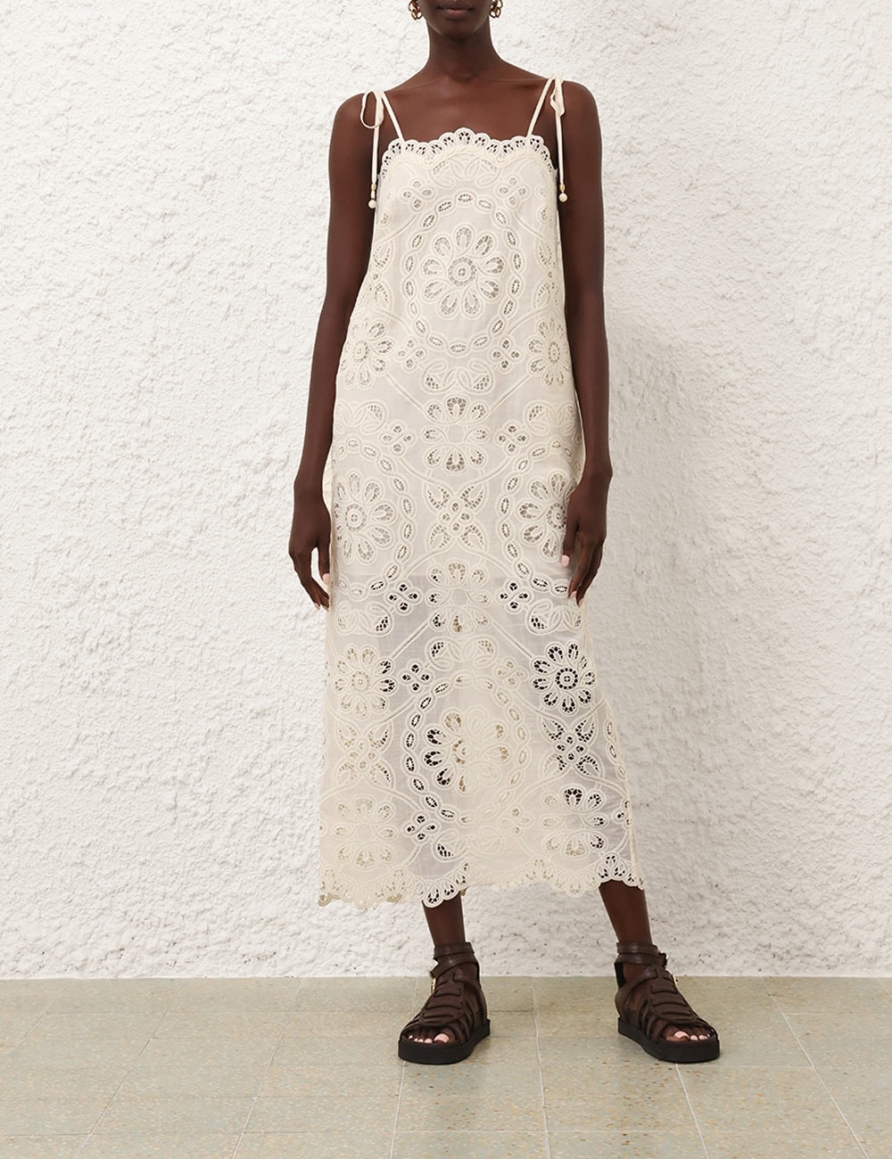 RHIANNON EMBROIDERED DRESS - 2
