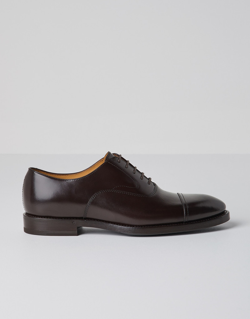 Smart calfskin cap toe Oxfords - 1