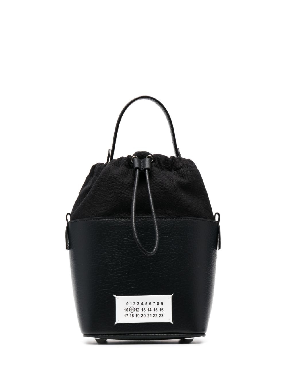 5AC number patch bucket bag - 7