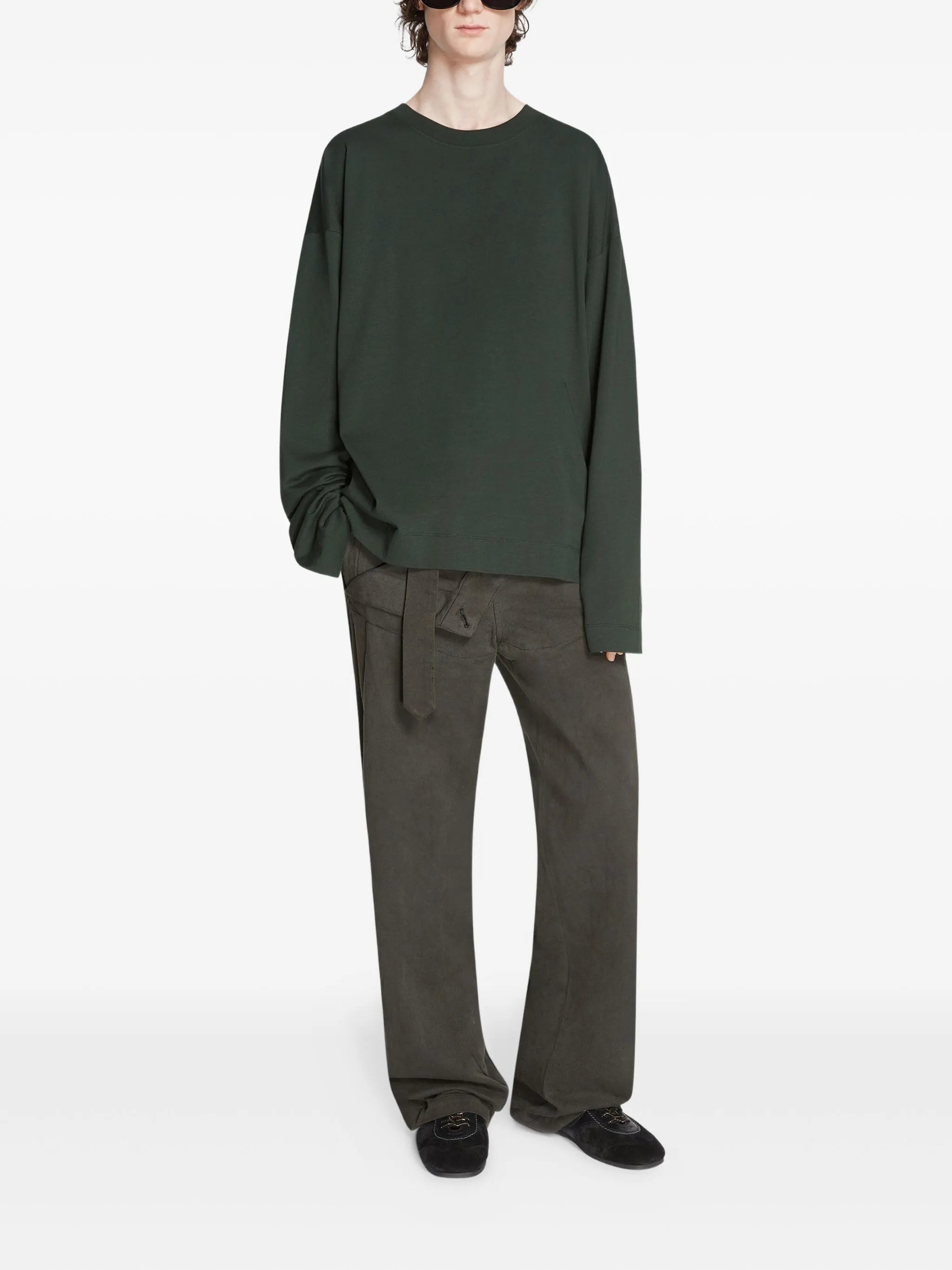 Dries Van Noten Suede Leather Sneakers - 2