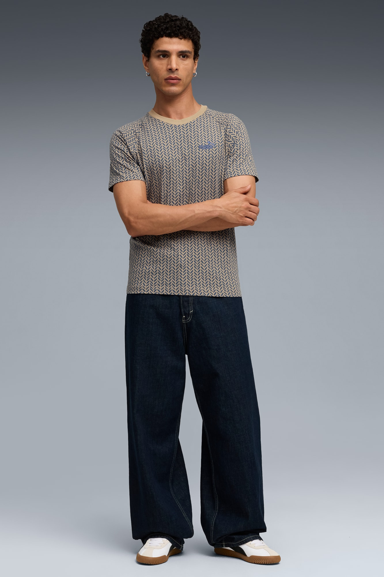 PUMA Essentials Herringbone Men's Tee - 5