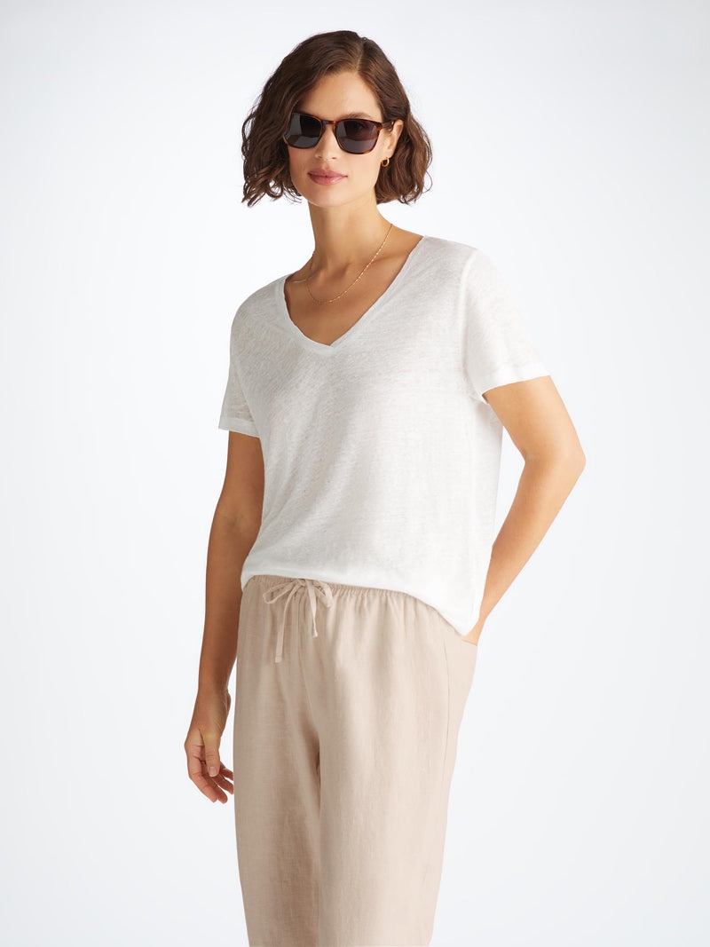 Women's Trousers Vienna Linen Sand - 3