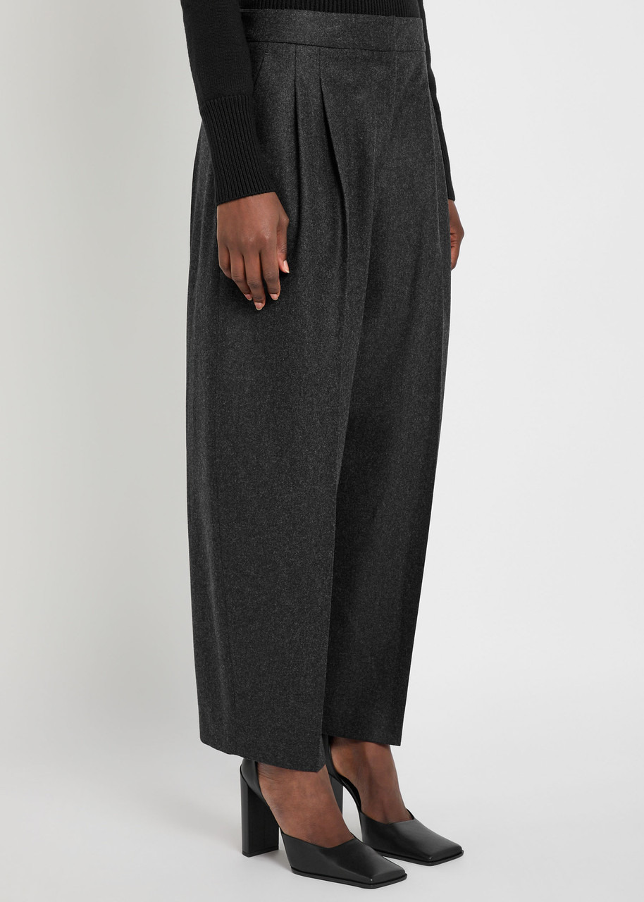 Alaïa Pleated Wool Trousers - 2