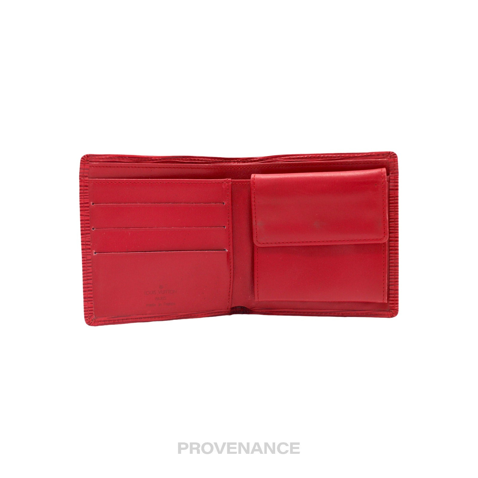 Louis Vuitton Marco Wallet - Red Epi Leather - 6