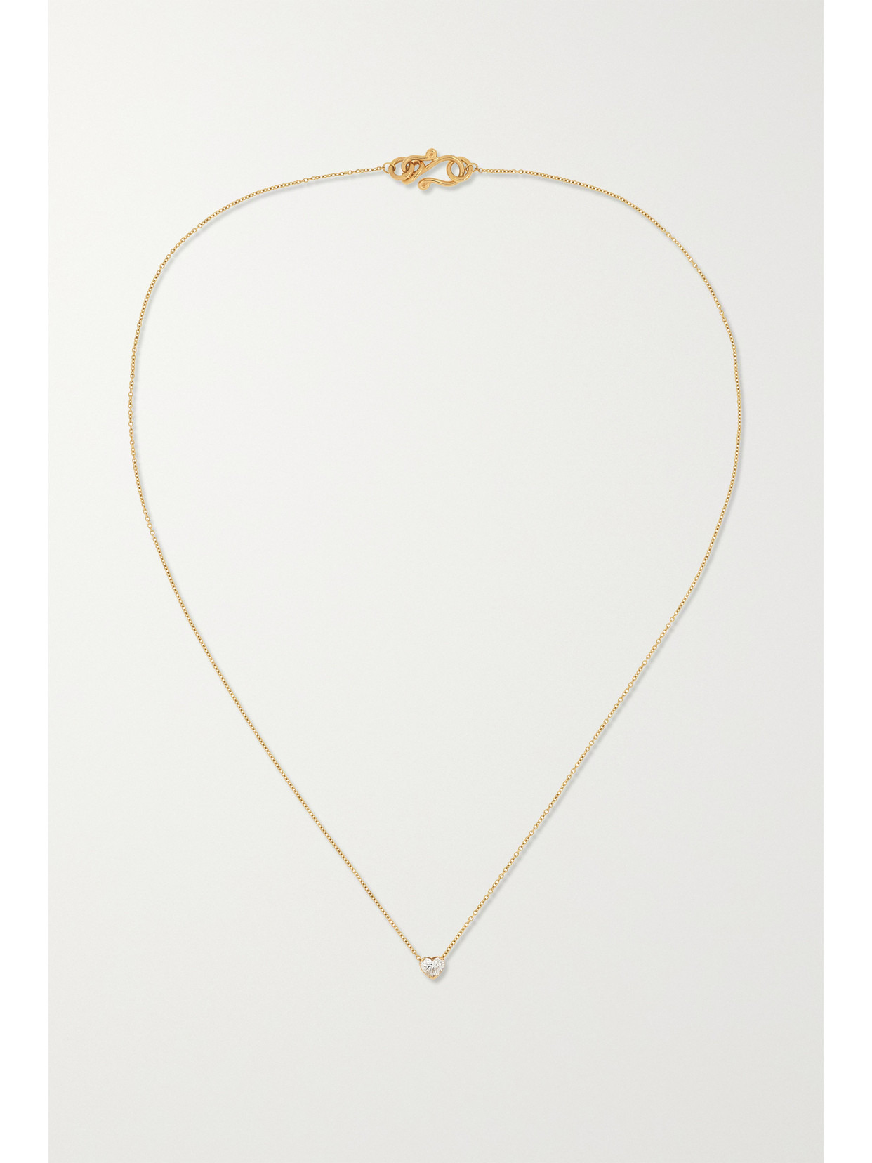 Orangerie De Coeur 18-karat Gold Diamond Necklace - 4