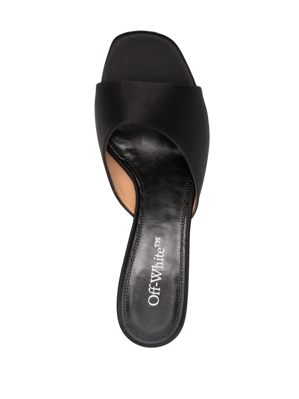 Off-White Pop Lollipop satin mules | REVERSIBLE