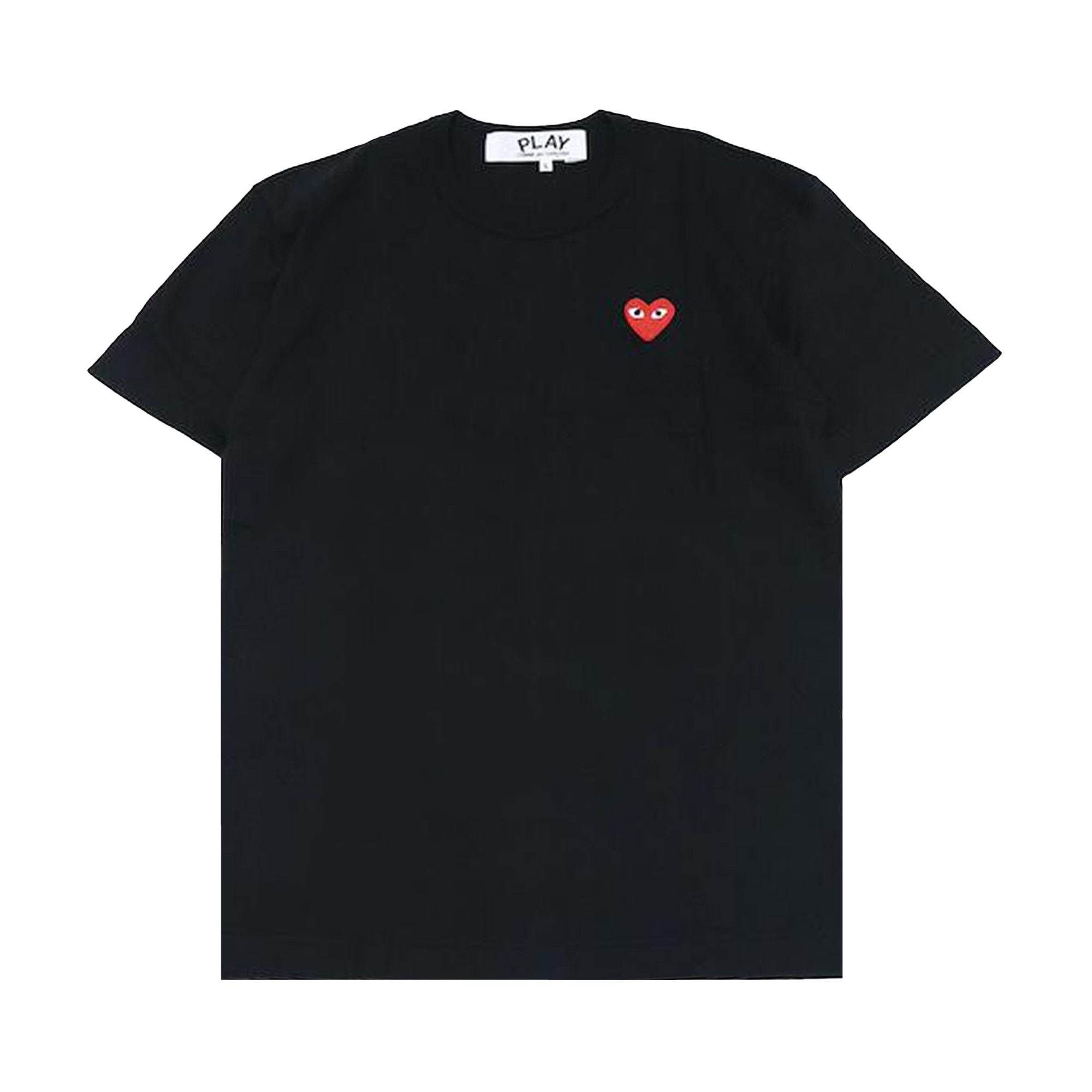 Comme des Garçons PLAY Heart Emblem T-Shirt 'Black' - 1
