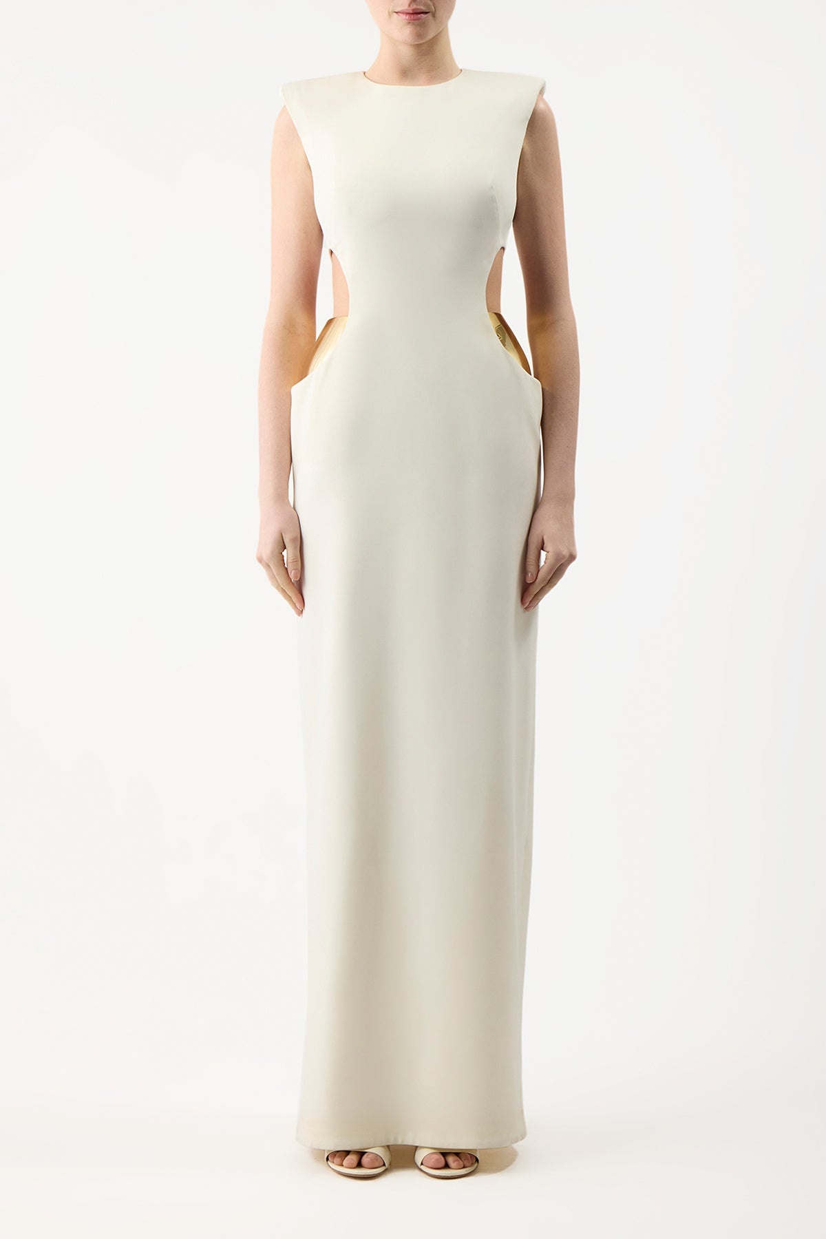 Faith Dress in Silk Wool Cady - 3