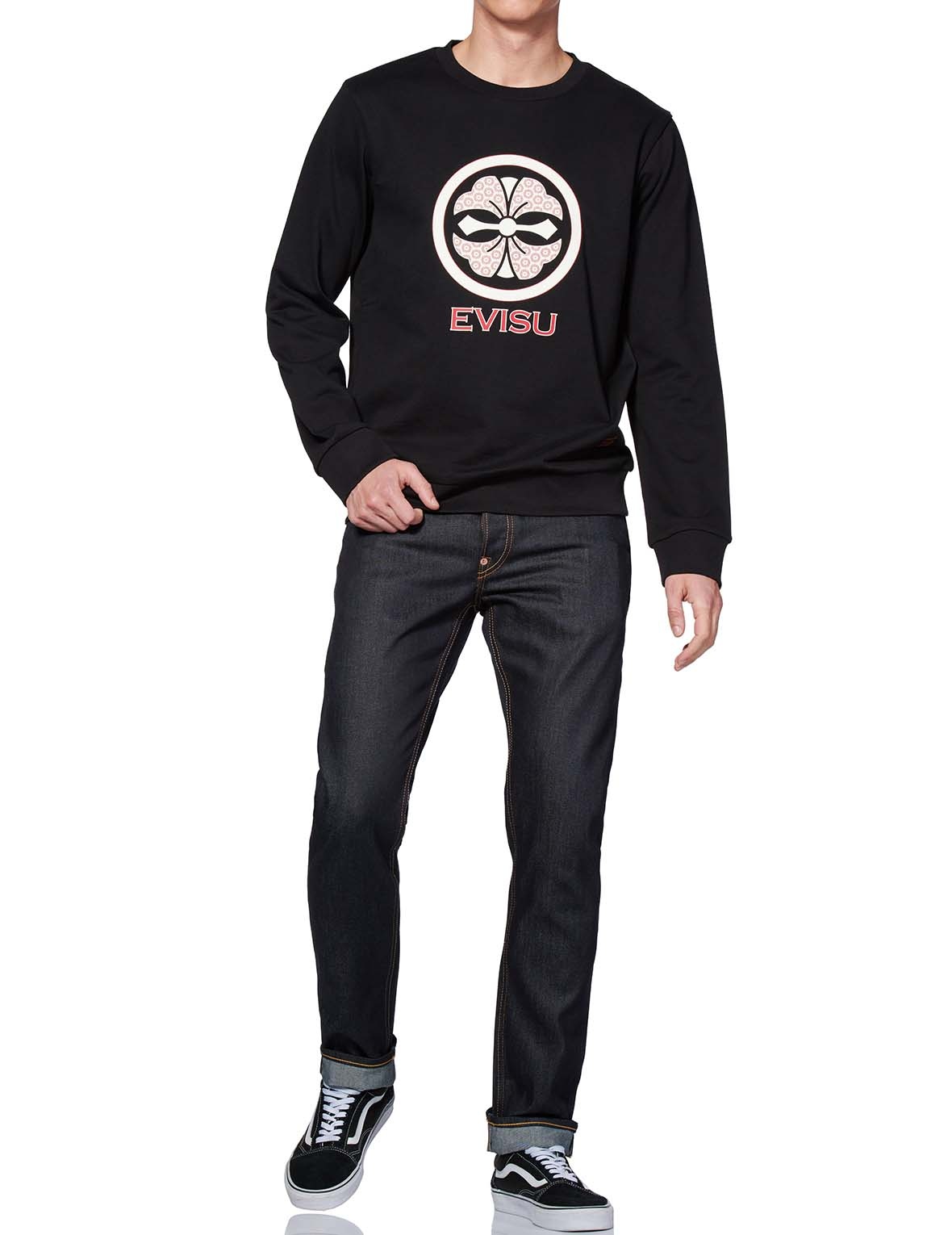KAMON AND SEAGULL PRINTED SWEATSHIRT - 5