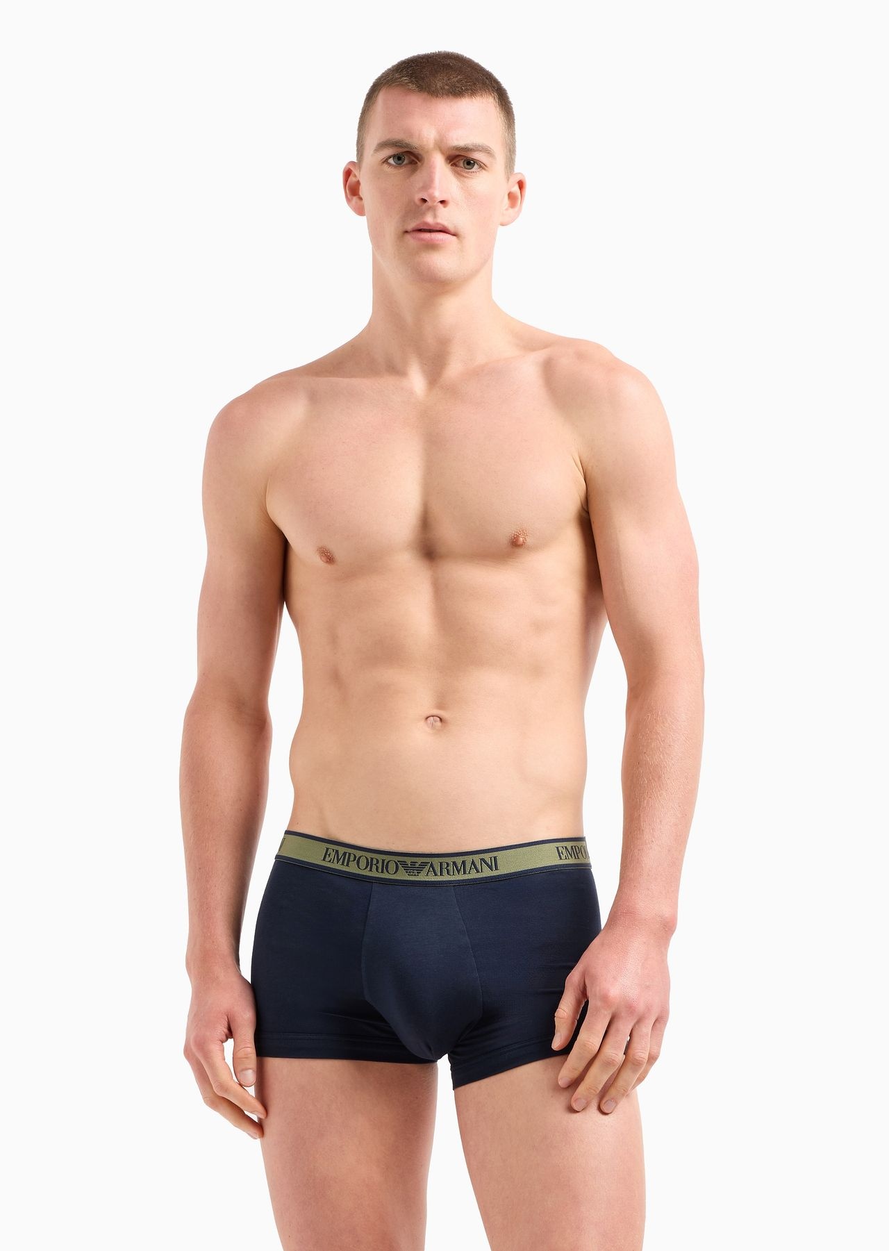 Three-pack of boxer briefs with core logo waistband - 2