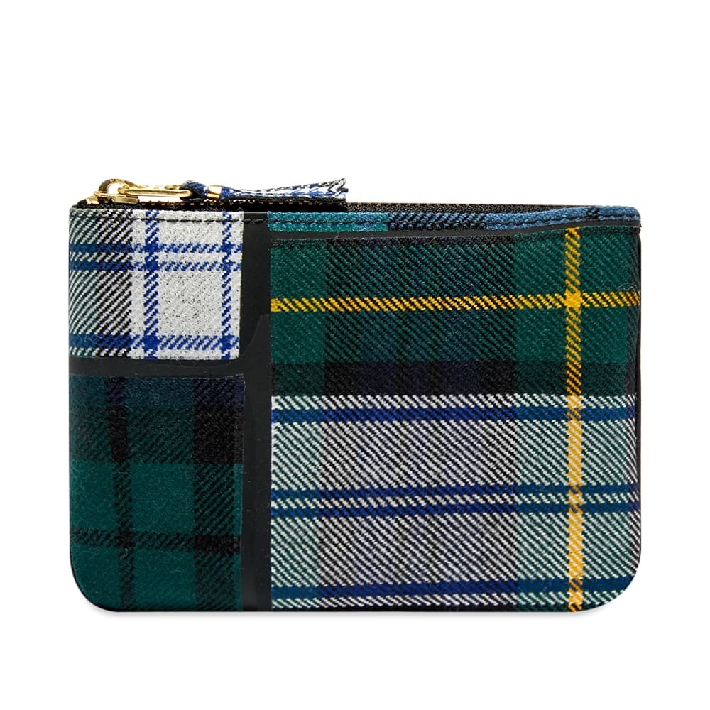 Comme des Garcons SA8100TP Tartan Patchwork Wallet - 1