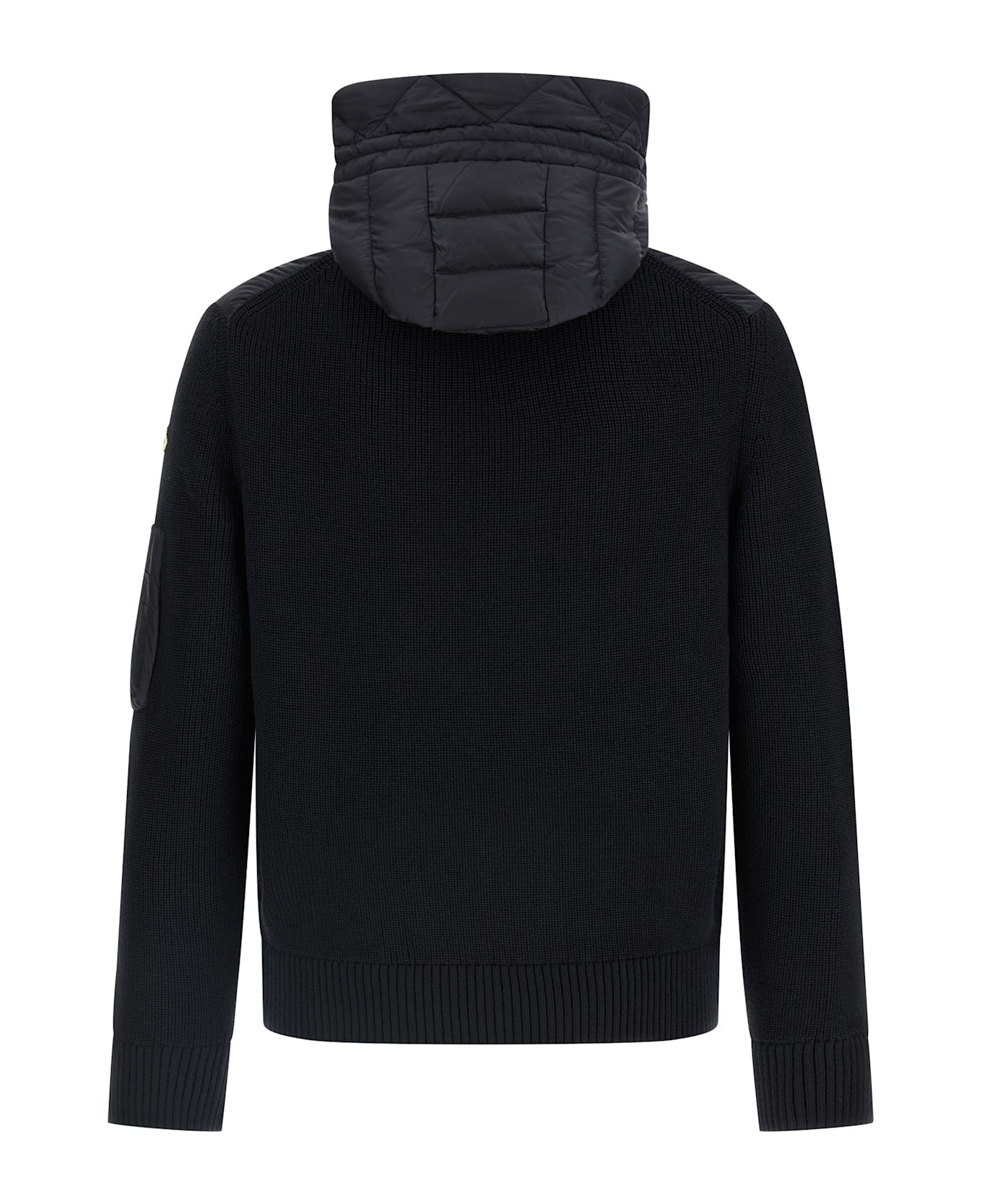 Tricot Hooded Cardigan - 2
