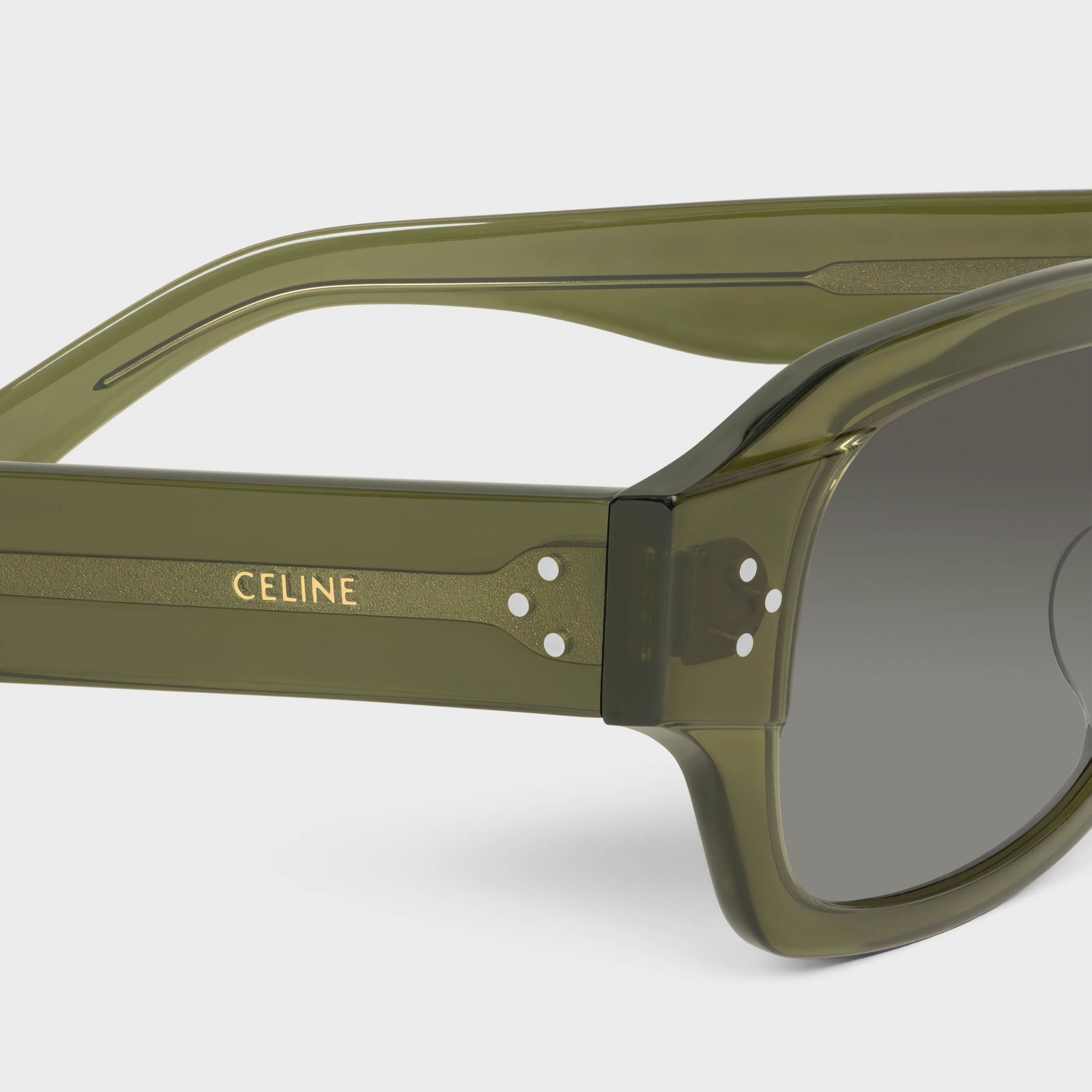 Black Frame 61 sunglasses in Acetate - 4