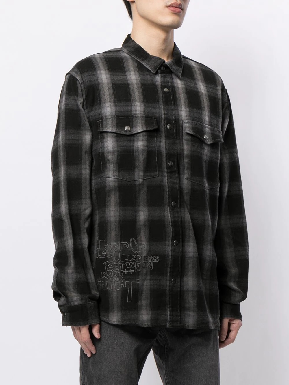 Consciousness plaid shirt - 3