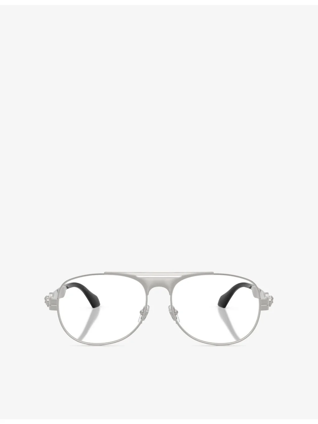 VE1319 Pilot-Frame Metal Optical Glasses - 1