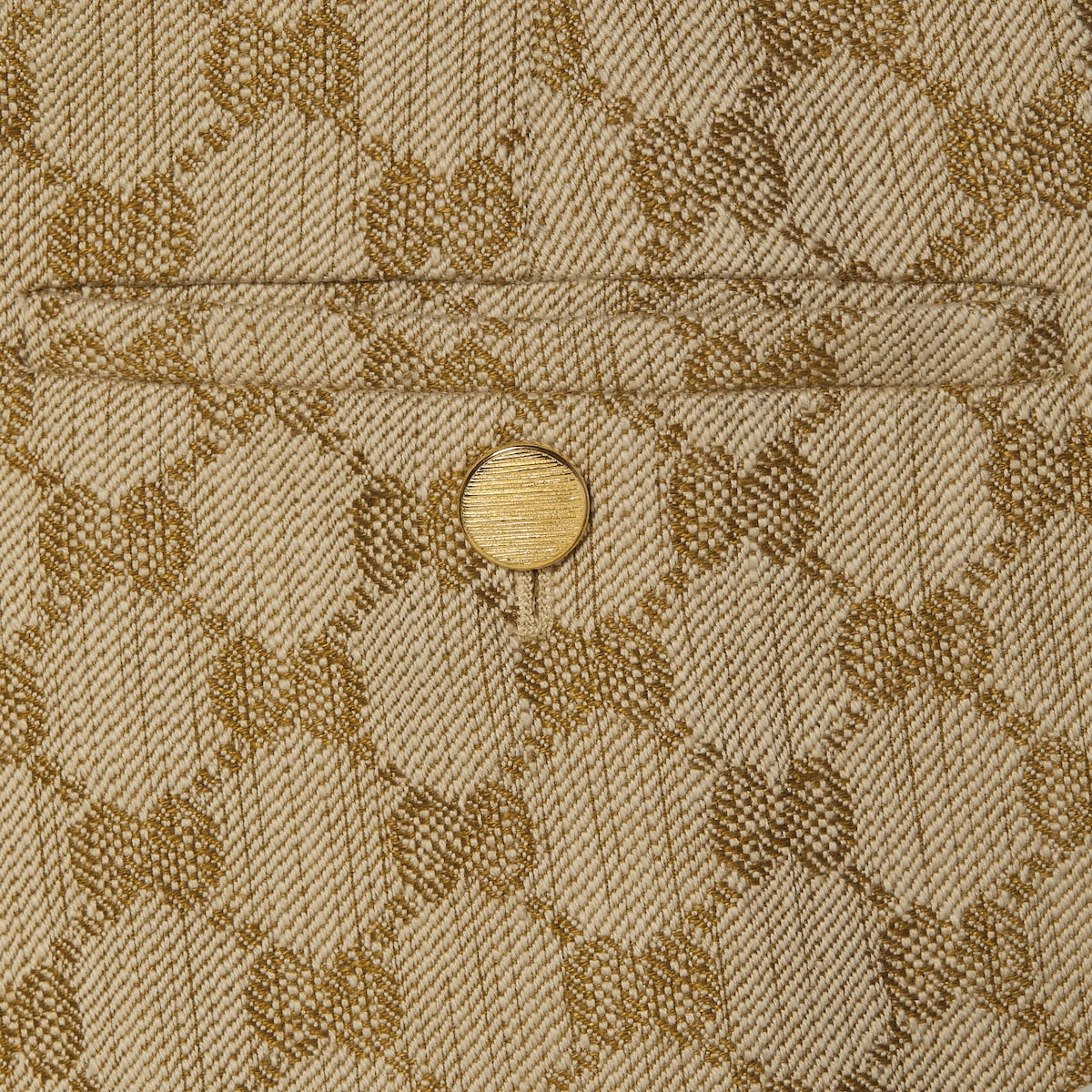 GG linen cotton jacquard pant - 4