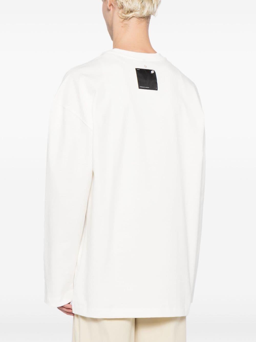 long-sleeve organic cotton T-shirt - 4