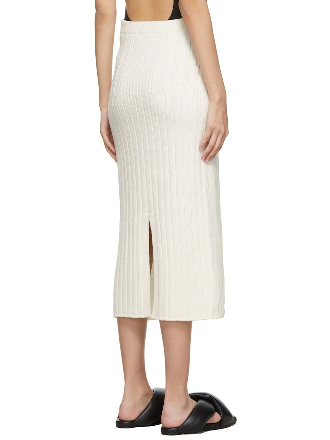 Off-White Wool Vinod Skirt - 3