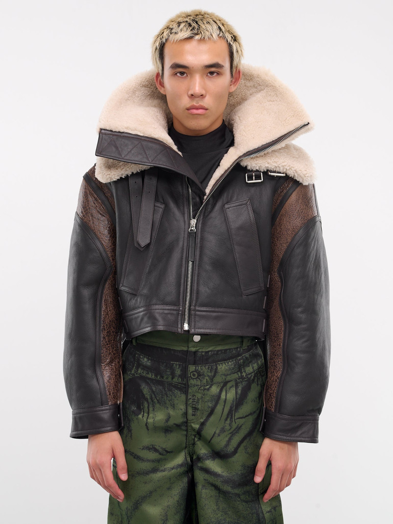 Leather & Shearling Jacket 1