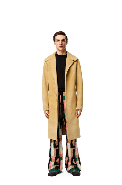 Loewe Trousers in graphic mohair outlook