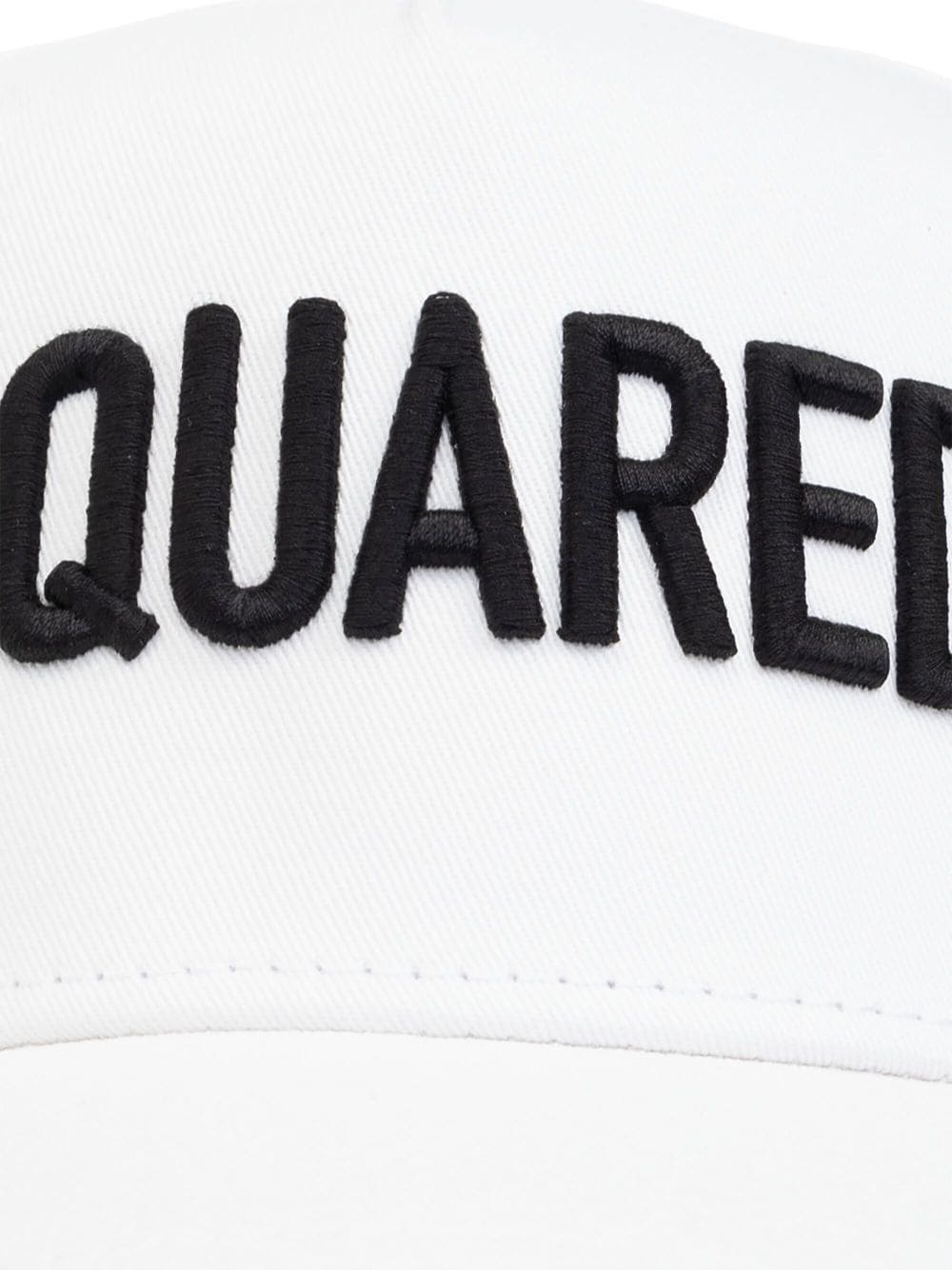 logo-embroidered trucker cap - 3