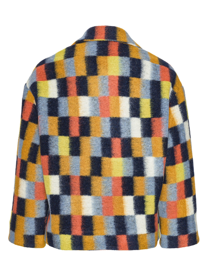 HENRIK VIBSKOV SHADY SUITING JACKET - BRUSHED SQUARES outlook