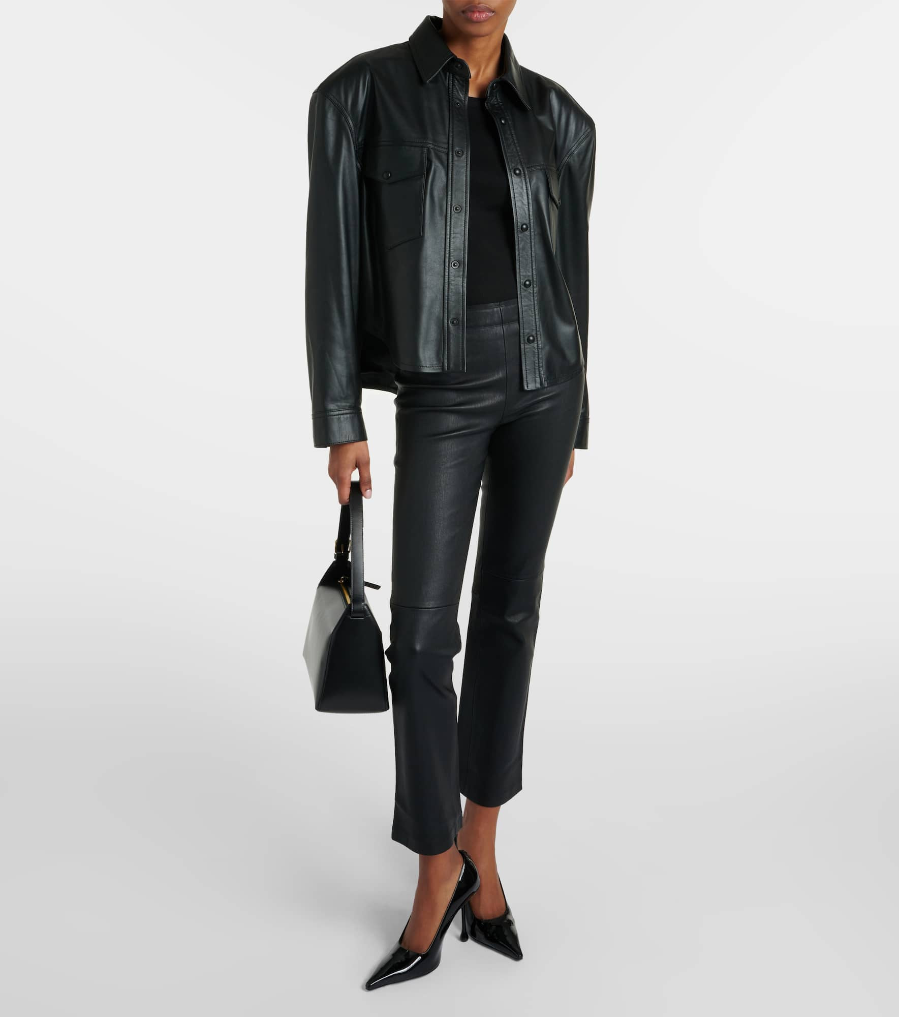 JP Twenty slim leather pants - 2