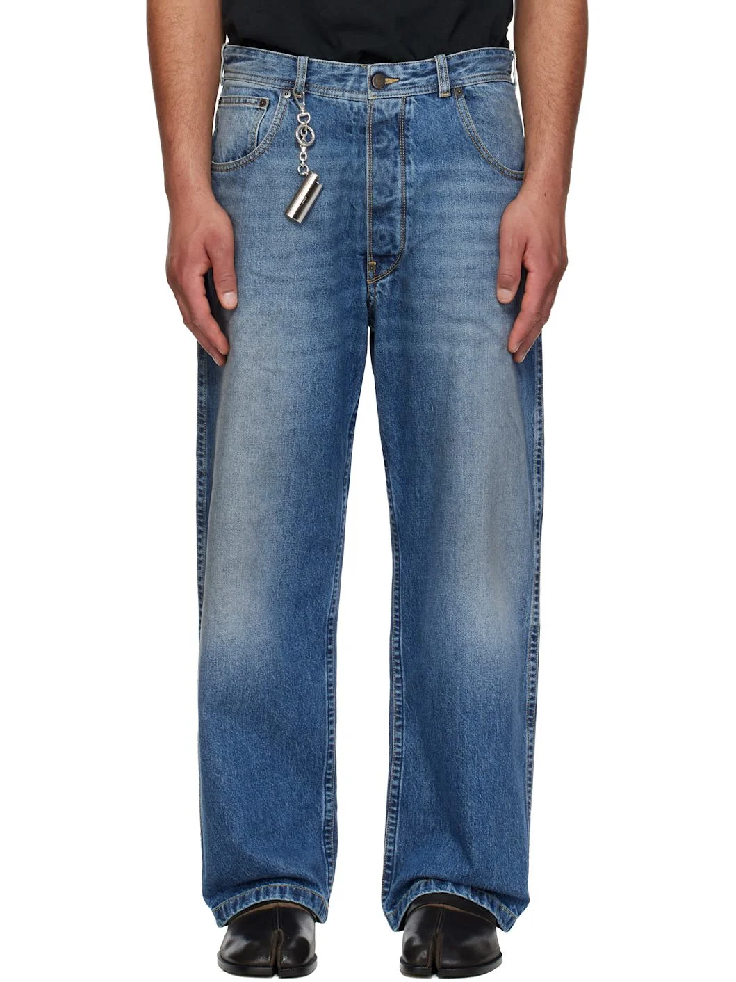 Blue Faded Jeans - 1
