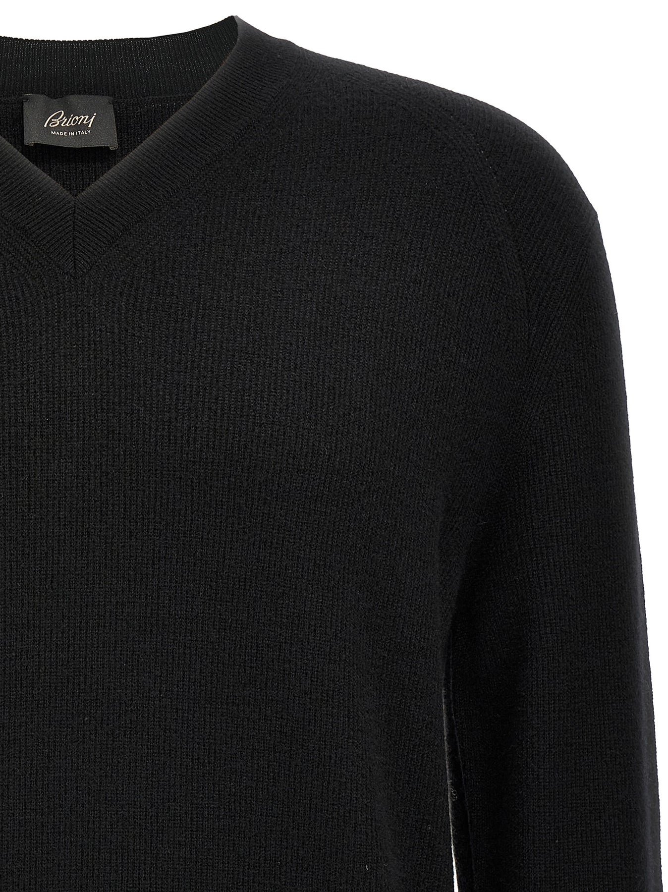 V-Neck Sweater Sweater, Cardigans Black - 3