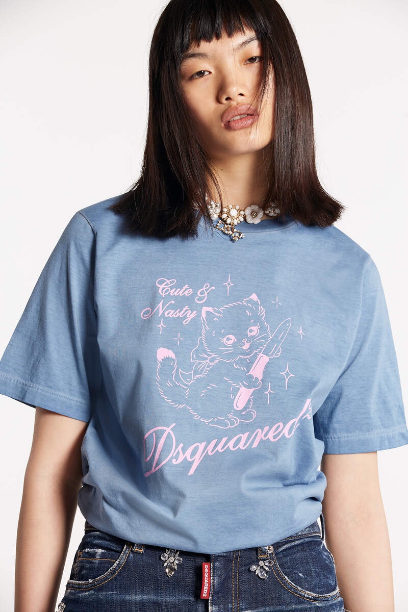 SUPER NEGATIVE DYED EASY T-SHIRT - 4