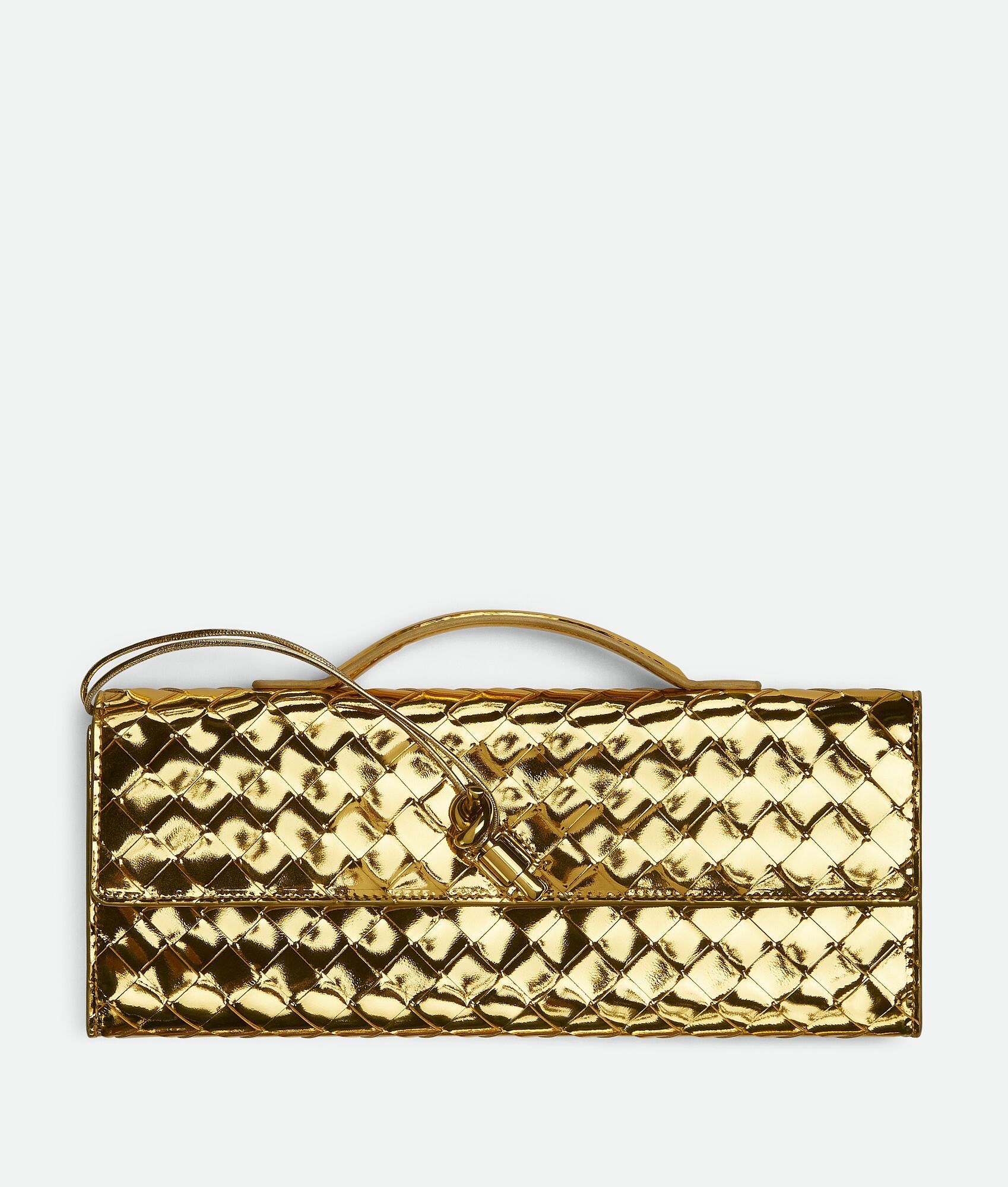 Bottega Veneta Long Clutch Andiamo With Handle | REVERSIBLE