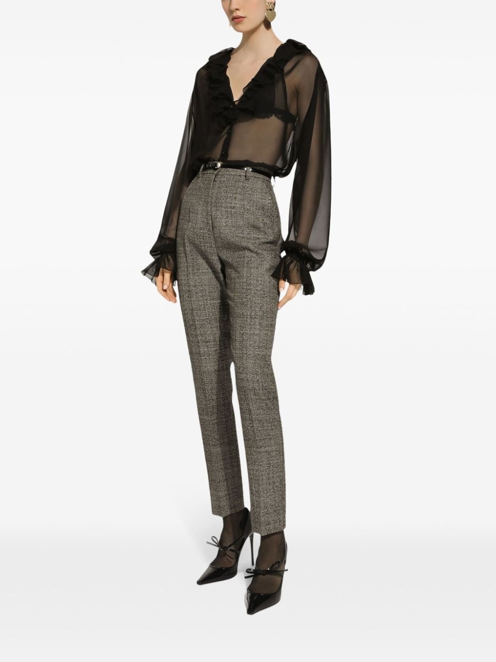 virgin wool trousers - 3