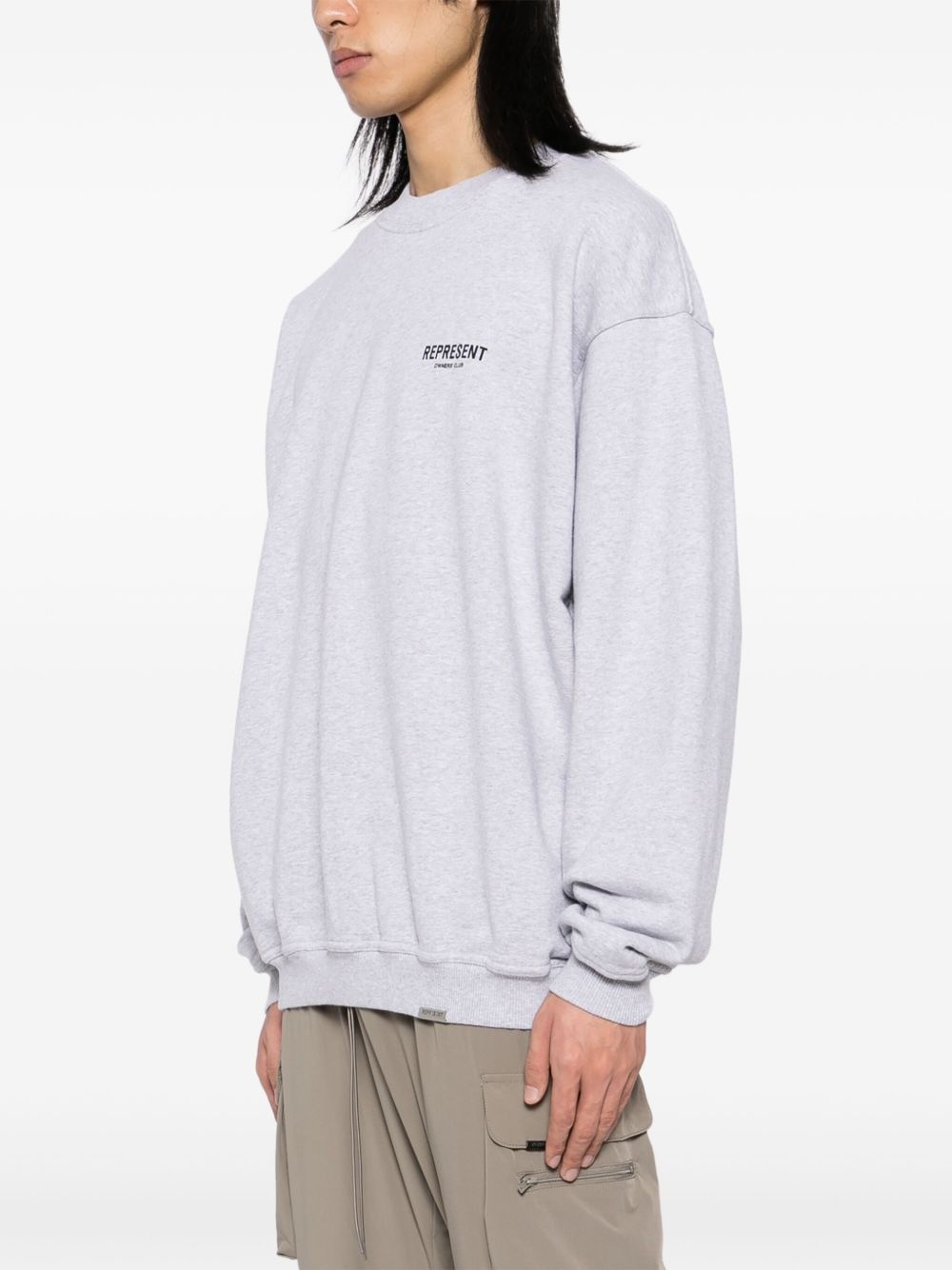 logo-printed sweatshirt - 3