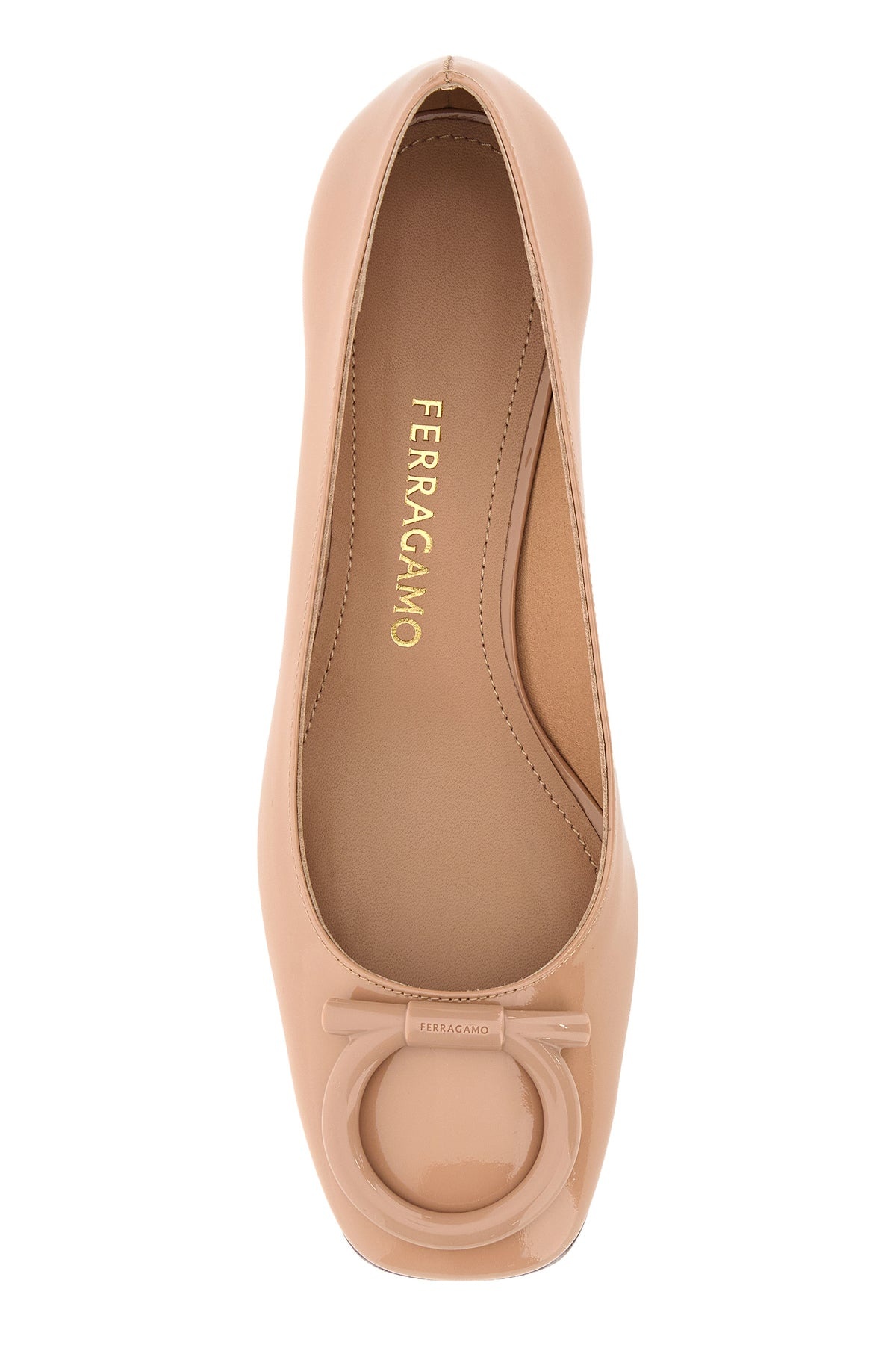 Skin pink leather Mara 40 pumps - 4