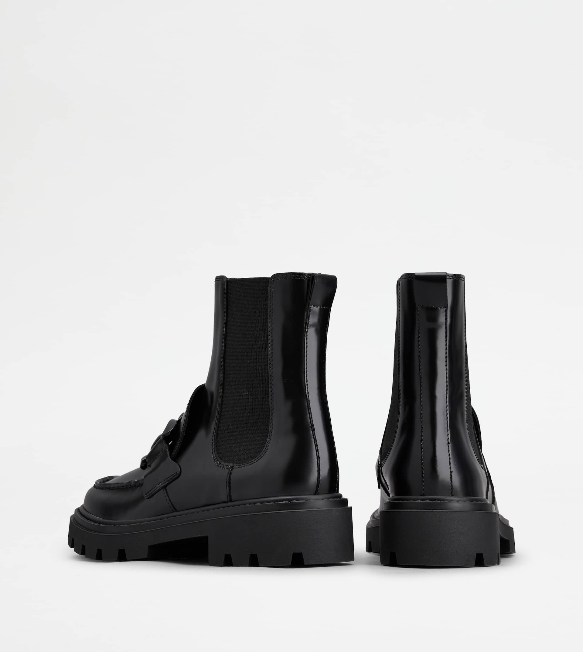 KATE CHELSEA BOOTS IN LEATHER - BLACK - 2